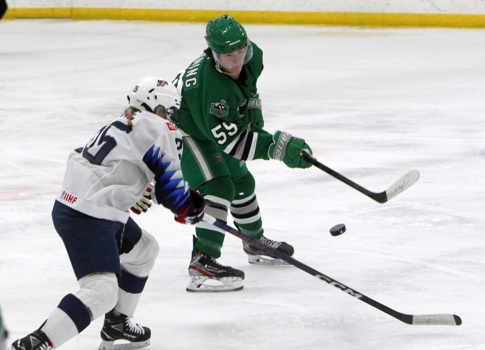 U.S. Women's Olympic National Team vs Chippewa Steel 12-6-21